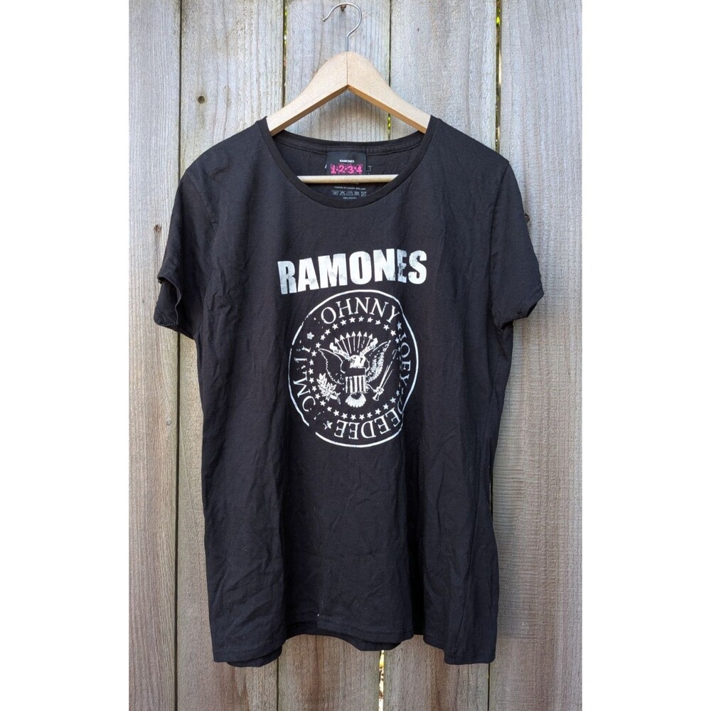 Ramones T Shirt Womens XXL 2XL Black Short Sleeve Absolute Cult